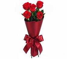 Букет 5 Красных роз Эдлесс Лав в Малиновский