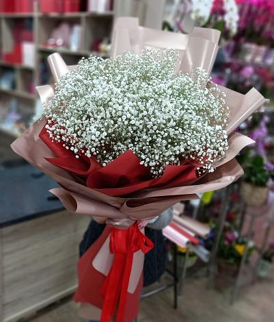 Букет цветов из: Гипсофила в Малиновский
