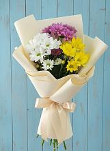 Букет цветов из:  Хризантемы в Малиновский
