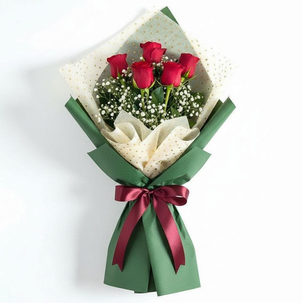 Букет цветов из: Розы в Малиновский