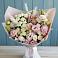 Букет цветов из: Альстромерии и Розы в Малиновский