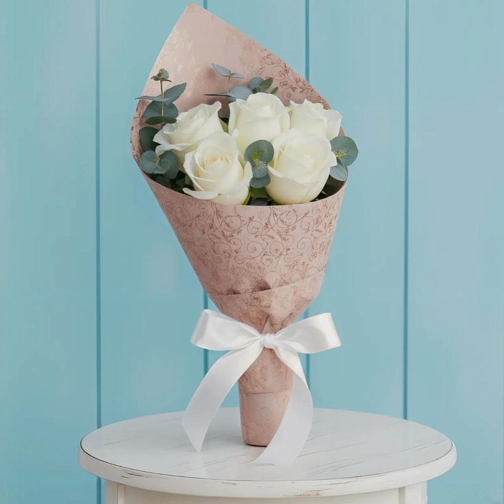 Букет цветов из: Розы в Малиновский