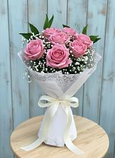 Букет цветов из:  Розы в Малиновский