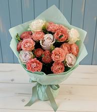 Букет цветов из:  Розы в Малиновский