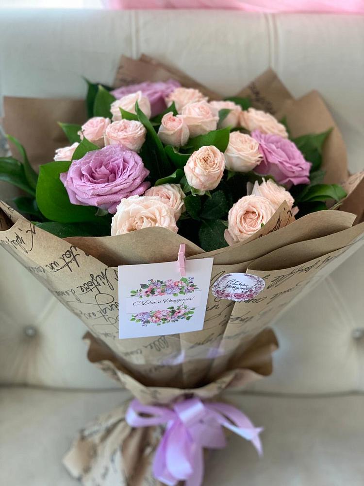 Букет цветов из: Розы в Малиновский