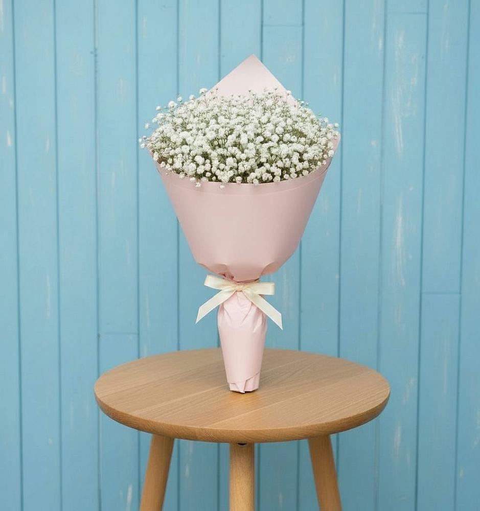 Букет цветов из: Гипсофила в Малиновский