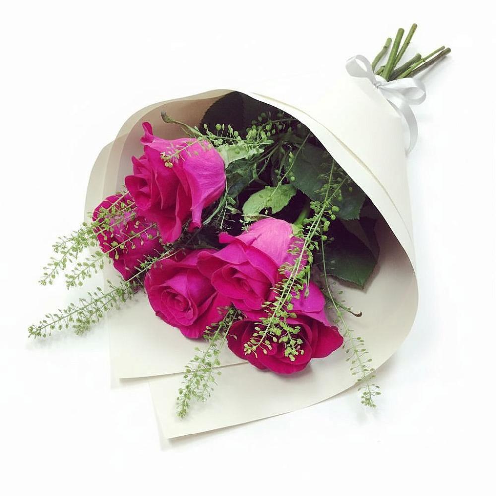 Букет цветов из: Розы в Малиновский