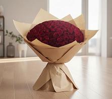 Букет 101 Красная роза в Малиновский