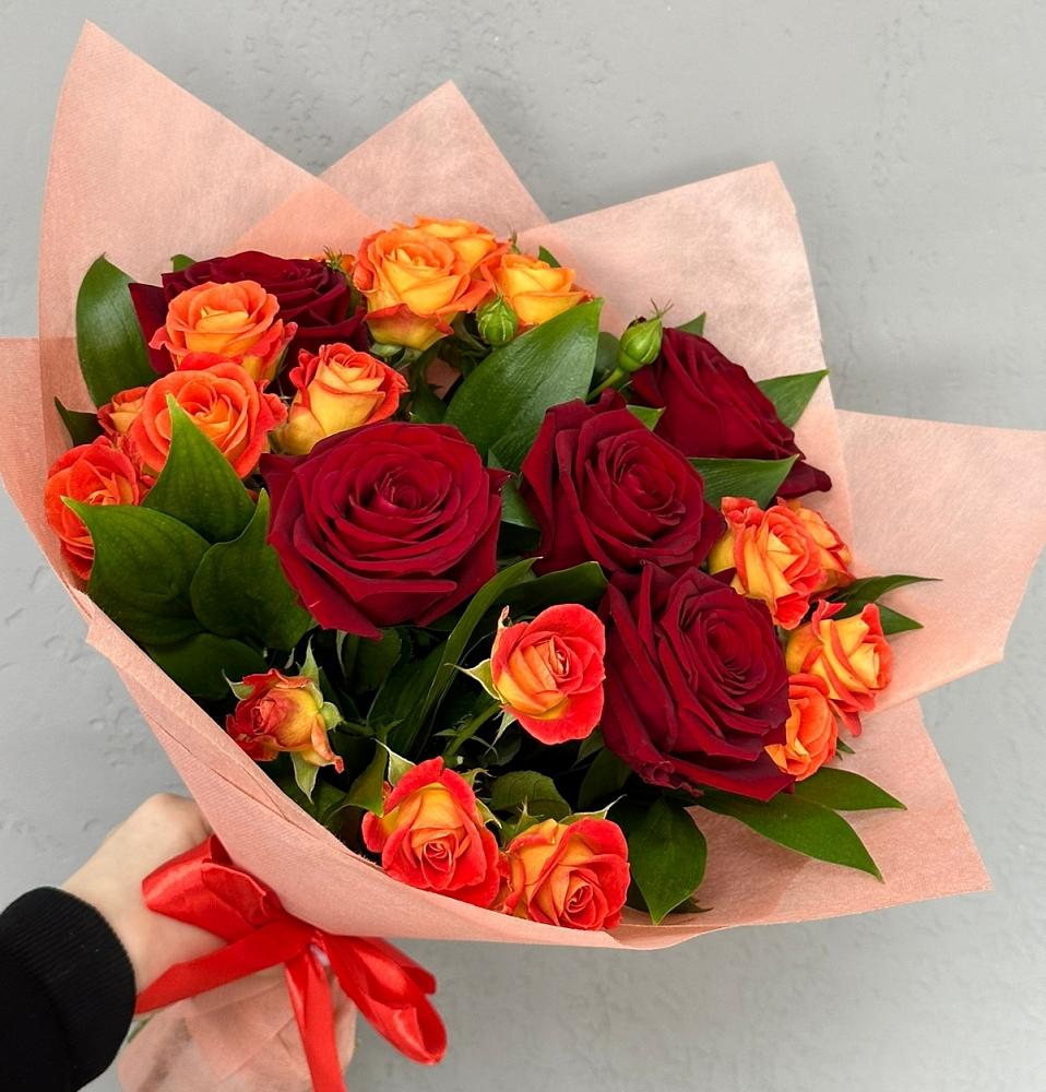 Букет Любовь и восторг в Малиновский