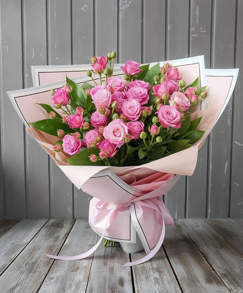 Букет Розовый кустик в Малиновский