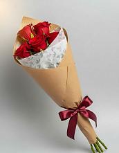 Букет цветов из:  Розы в Малиновский