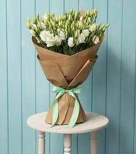 Букет цветов из:  Лизиантусы в Малиновский