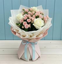 Букет цветов из:  Розы в Малиновский