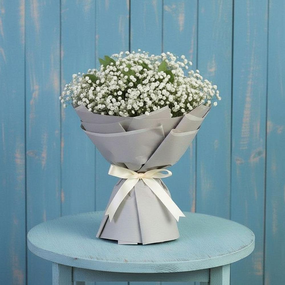 Букет цветов из: Гипсофила в Малиновский