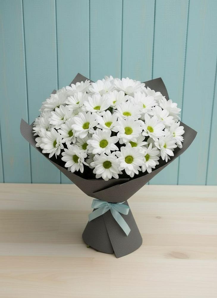 Букет цветов из: Хризантемы в Малиновский