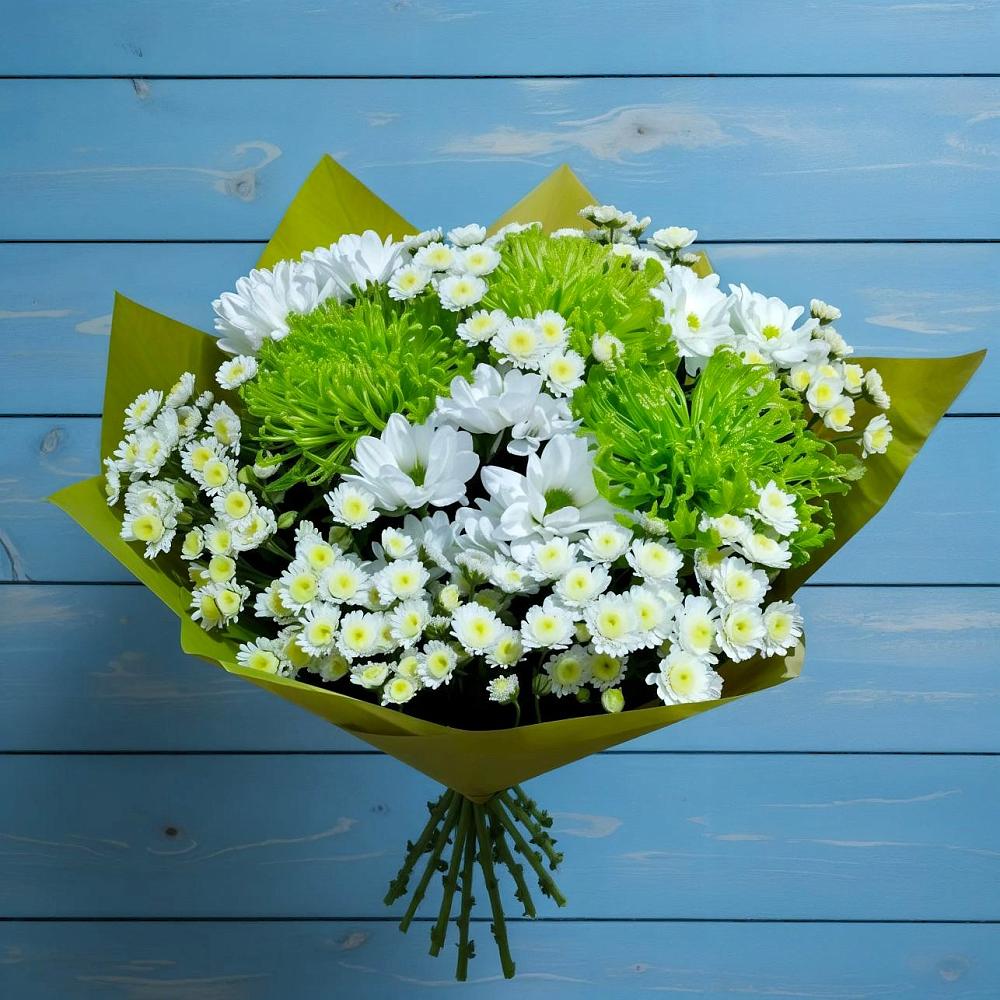 Букет цветов из: Хризантемы в Малиновский