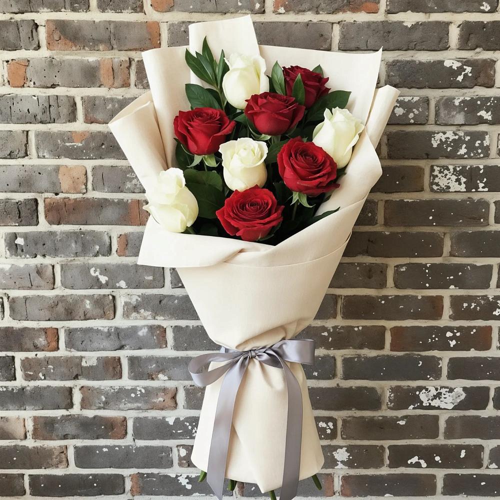 Букет цветов из: Розы в Малиновский