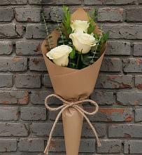 Букет цветов из:  Розы в Малиновский