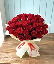 Букет 29 Красных роз в Малиновский