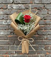 Букет цветов из:  Розы в Малиновский