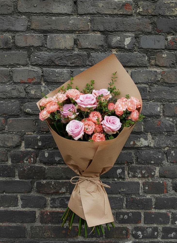 Букет цветов из: Розы в Малиновский