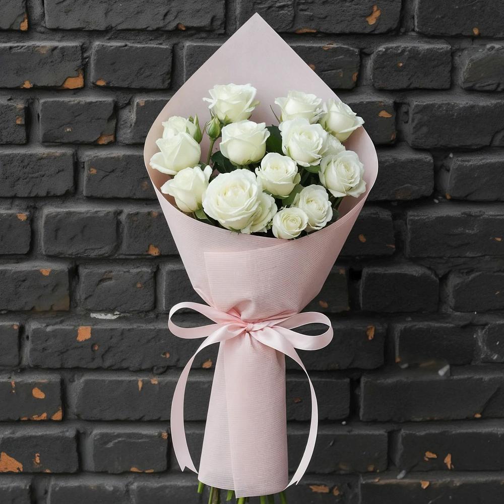 Букет цветов из: Розы в Малиновский