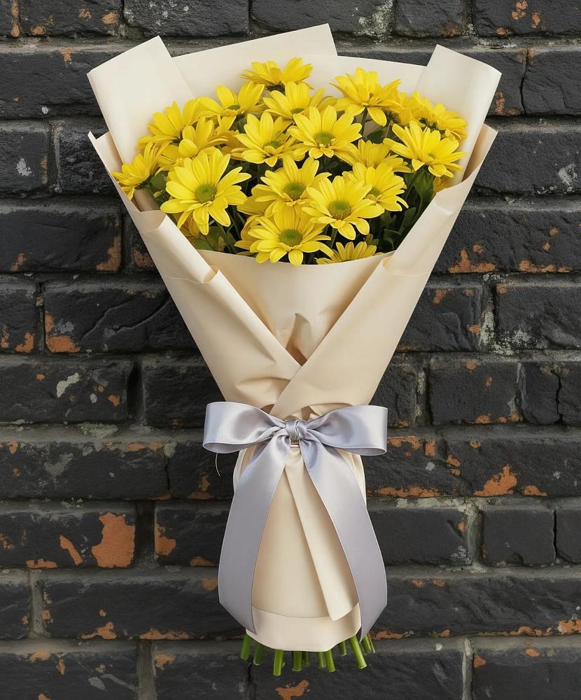 Букет цветов из: Хризантемы в Малиновский