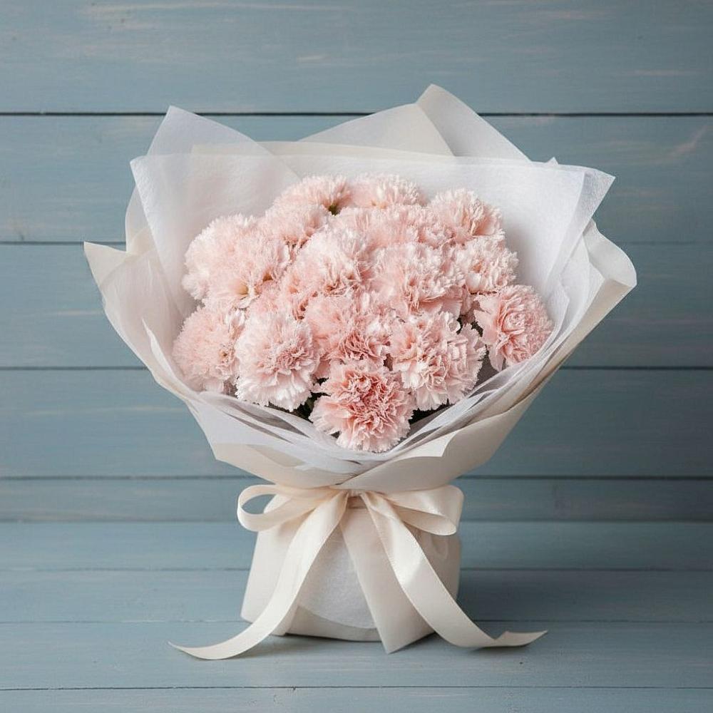 Букет цветов из: Гвоздики в Малиновский