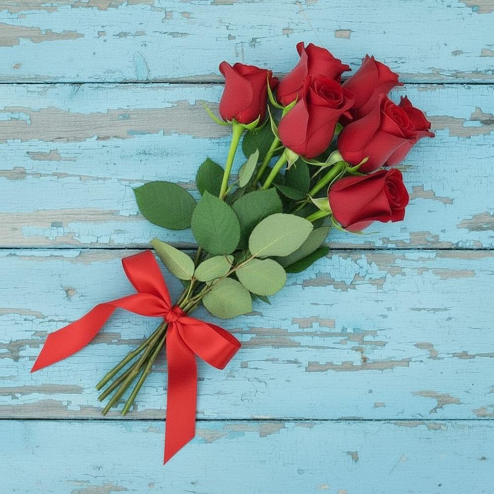 Букет Красные розы в Малиновский