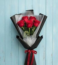 Букет цветов из:  Розы в Малиновский