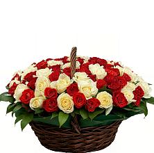 Премиум букет из: Розы #REPLACE_PRED# Малиновский