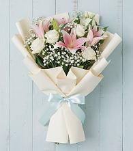 Букет цветов из:  Лилии в Малиновский