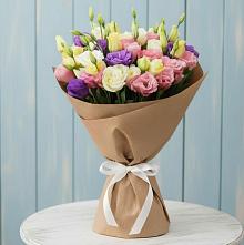 Букет цветов из:  Лизиантусы в Малиновский