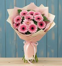 Букет цветов из:  Герберы в Малиновский
