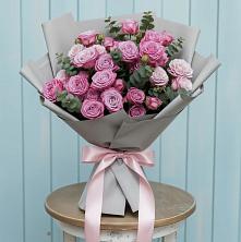 Букет цветов из:  Розы в Малиновский